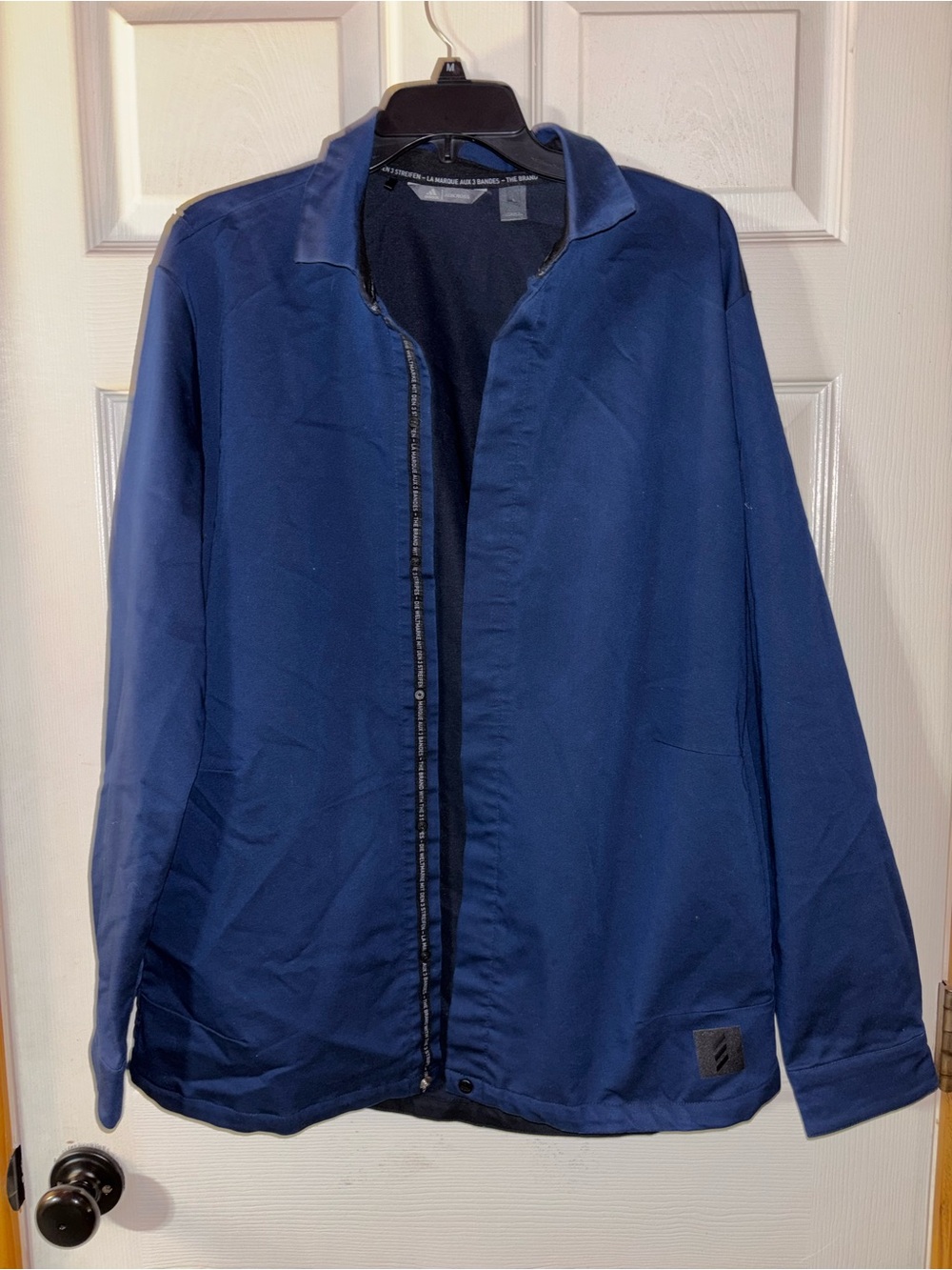 adidas Adicross Men's Navy Blue Lightweight Jacket